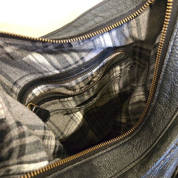 Liebeskind large leather messenger bag - Picture 3 of 4